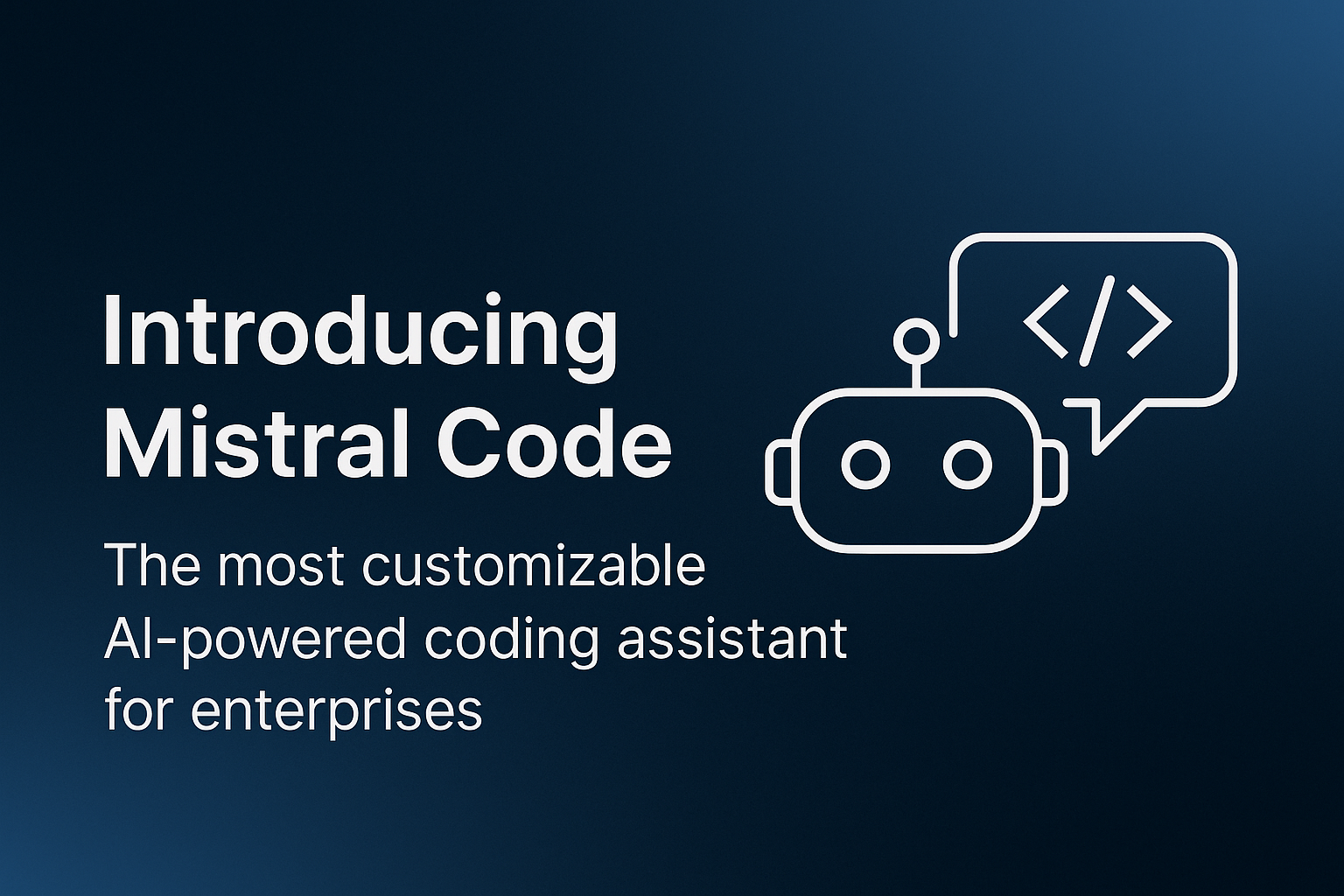 mistral-ai-introduces-mistral-code:-a-customizable-ai-coding-assistant-for-enterprise-workflows