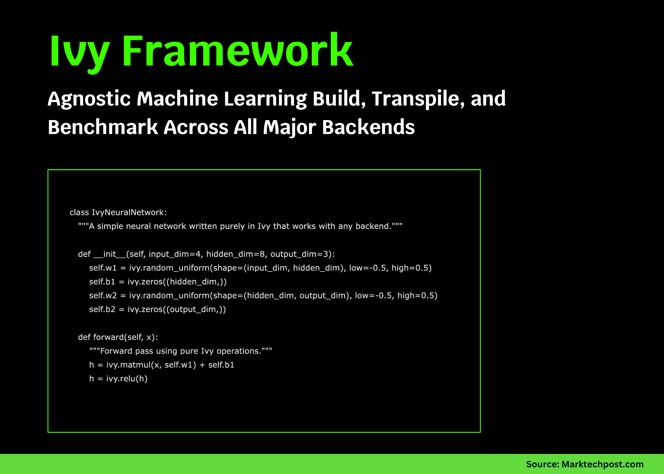 ivy-framework-agnostic-machine-learning-build,-transpile,-and-benchmark-across-all-major-backends