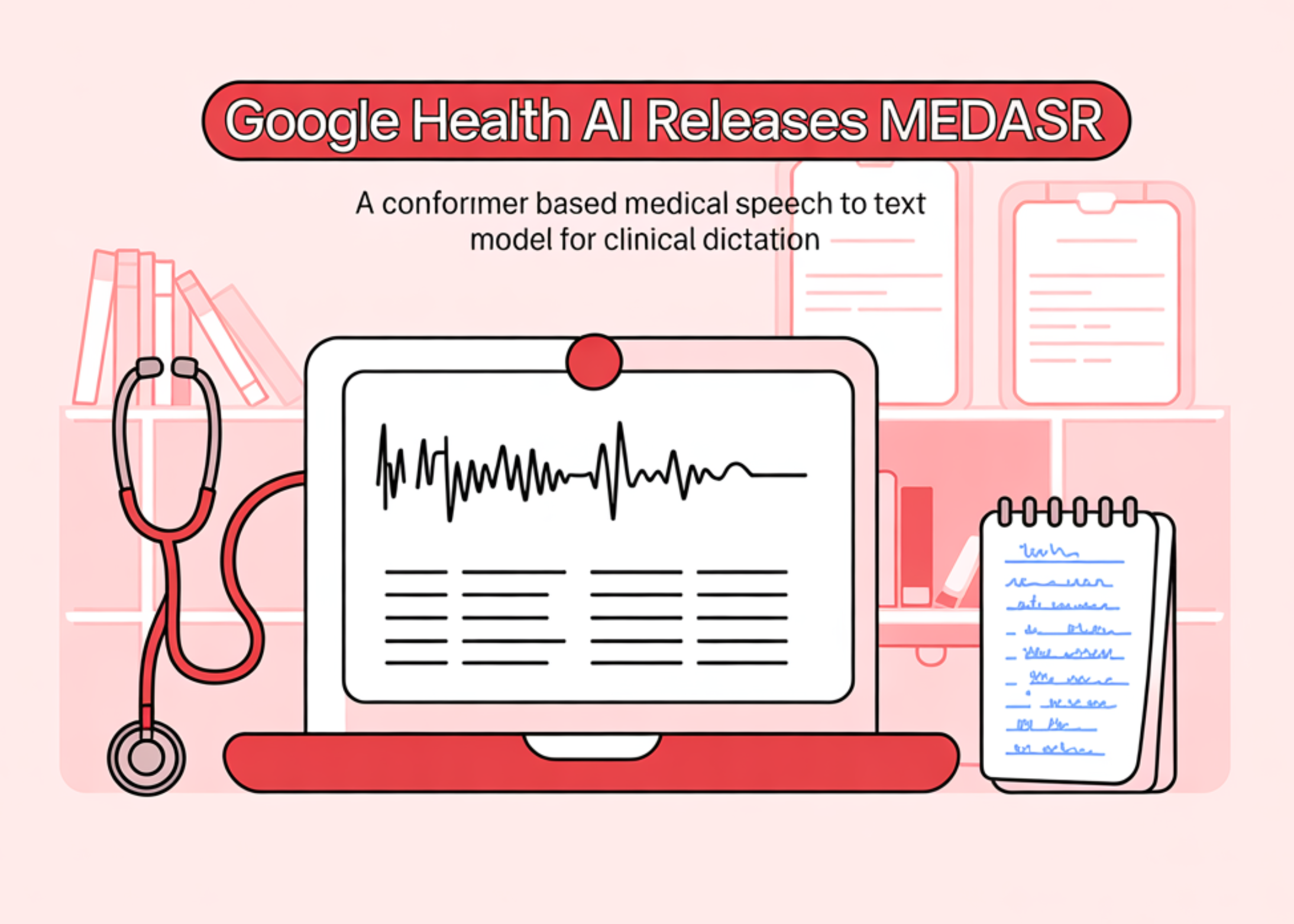 google-health-ai-releases-medasr:-a-conformer-based-medical-speech-to-text-model-for-clinical-dictation