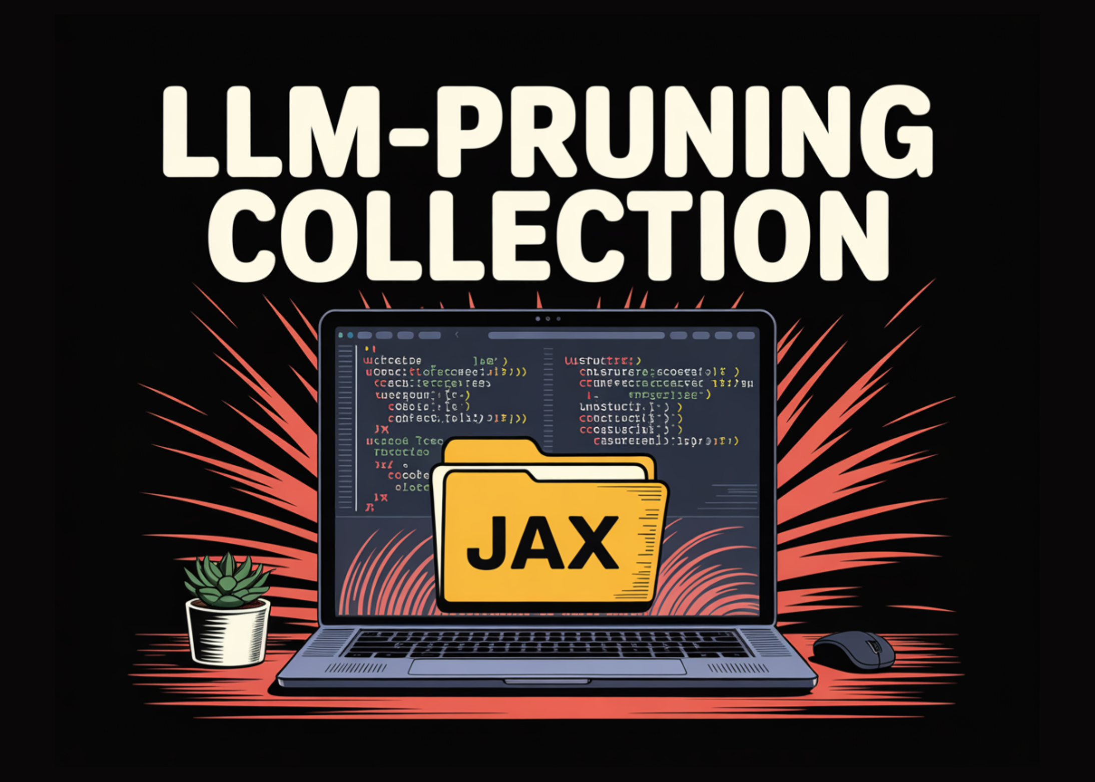 llm-pruning-collection:-a-jax-based-repo-for-structured-and-unstructured-llm-compression