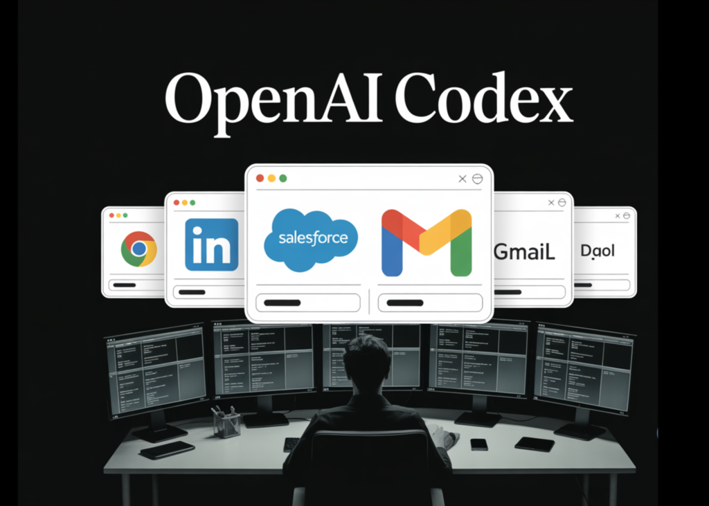 openai-adds-chrome-extension-to-codex,-letting-its-ai-agent-access-linkedin,-salesforce,-gmail,-and-internal-tools-via-signed-in-sessions