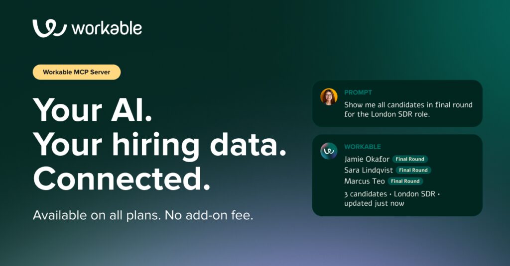 workable-launches-mcp-server-for-ai-powered-recruiting-and-hr-workflows