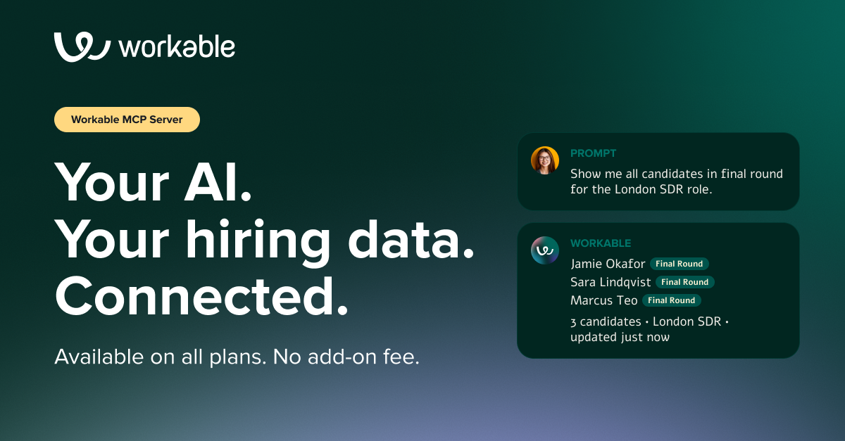 workable-launches-mcp-server-for-ai-powered-recruiting-and-hr-workflows