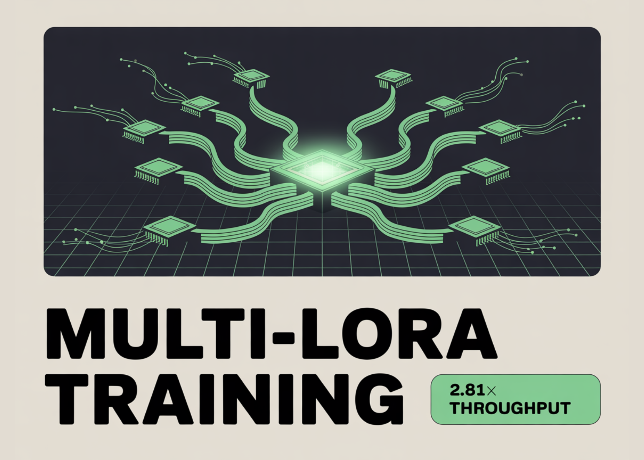 trajectory-releases-a-concurrent-multi-lora-training-stack-for-continual-learning,-reporting-a-2.81×-experiment-throughput-gain