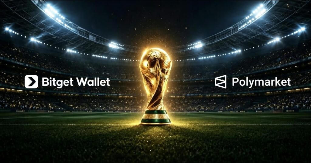 bitget-wallet-brings-polymarket’s-$1.2b-world-cup-prediction-markets-to-mobile-users