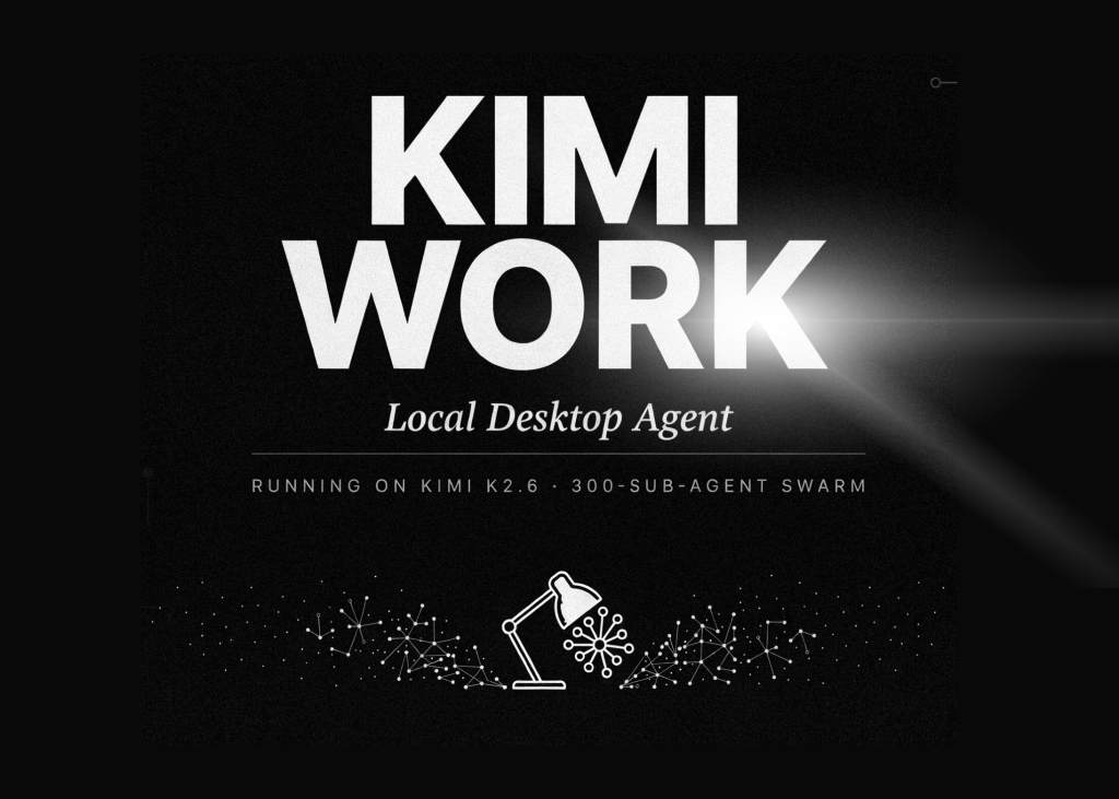 moonshot-ai-launches-kimi-work,-a-local-desktop-agent-reportedly-running-on-kimi-k2.6-with-a-300-sub-agent-agent-swarm