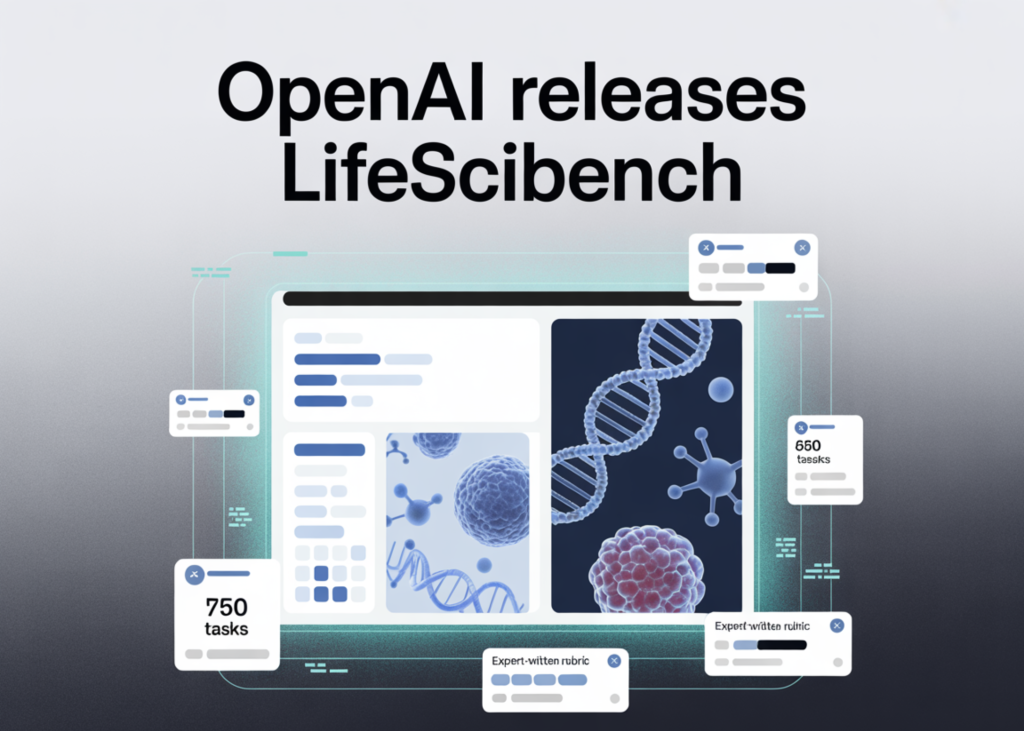 openai-releases-lifescibench,-a-750-task-benchmark-grading-ai-models-on-real-life-science-research-with-expert-written-rubric