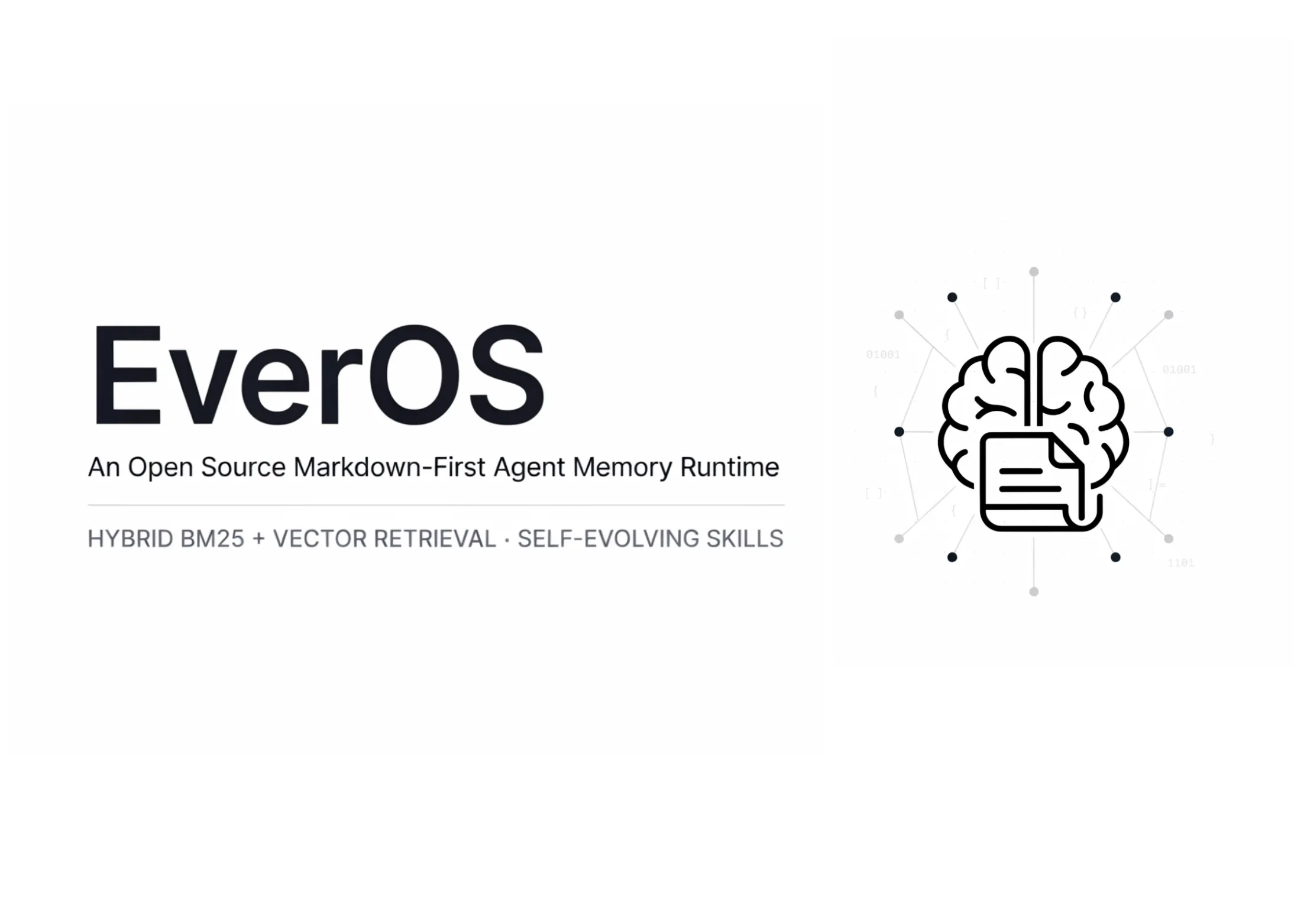 meet-everos:-an-open-source-markdown-first-agent-memory-runtime-with-hybrid-bm25-+-vector-retrieval-and-self-evolving-skills