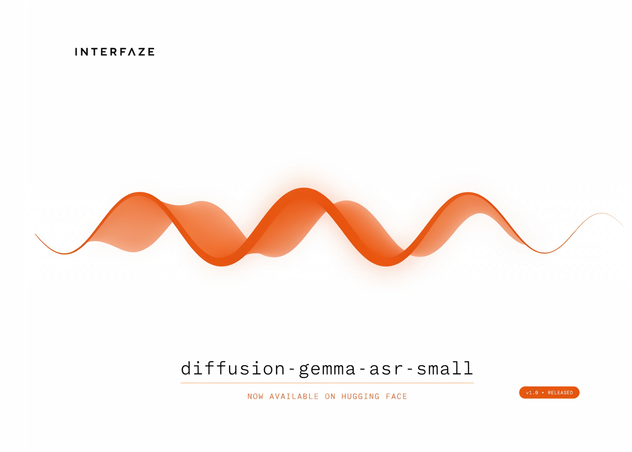 interfaze-ships-diffusion-gemma-asr-small,-an-open-source-diffusion-asr-model-transcribing-six-languages-via-diffusiongemma’s-parallel-denoising-decoder