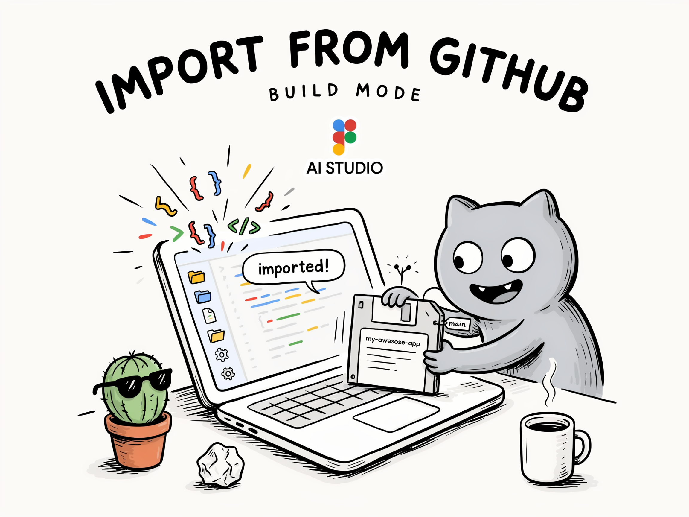 google-ai-studio-adds-‘import-from-github’-to-build-mode,-turning-an-existing-repo-into-an-editable,-deployable-app