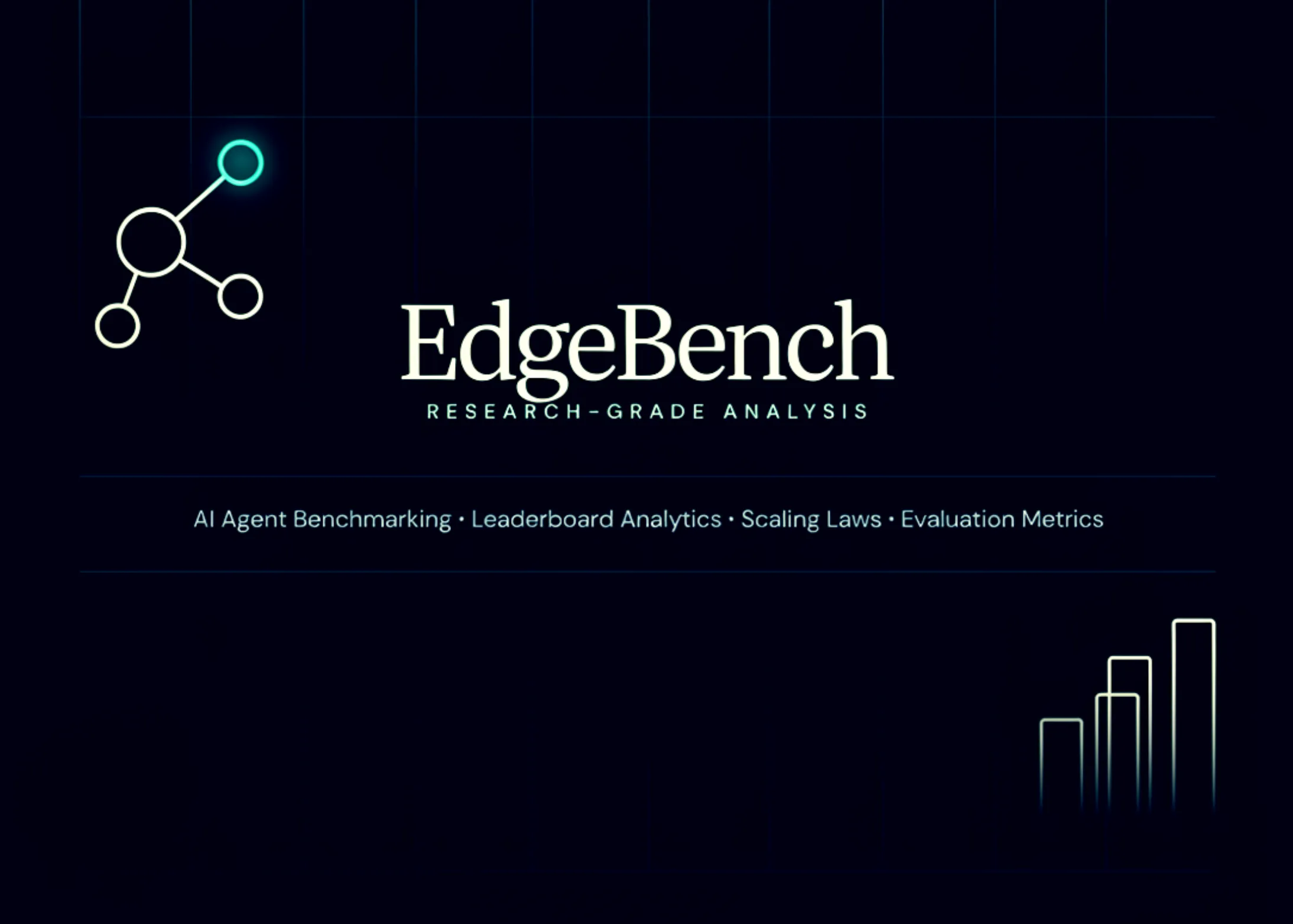 research-grade-edgebench-analysis:-ai-agent-benchmarking,-leaderboard-analytics,-scaling-laws,-and-evaluation-metrics