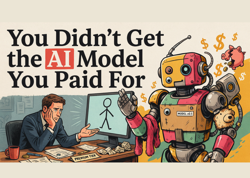 you-didn’t-get-the-ai-model-you-paid-for