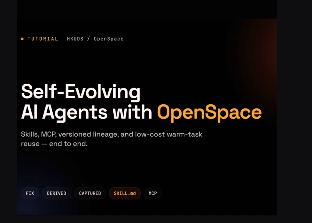 building-self-evolving-ai-agents-with-openspace-using-skills,-mcp,-lineage,-and-low-cost-reuse