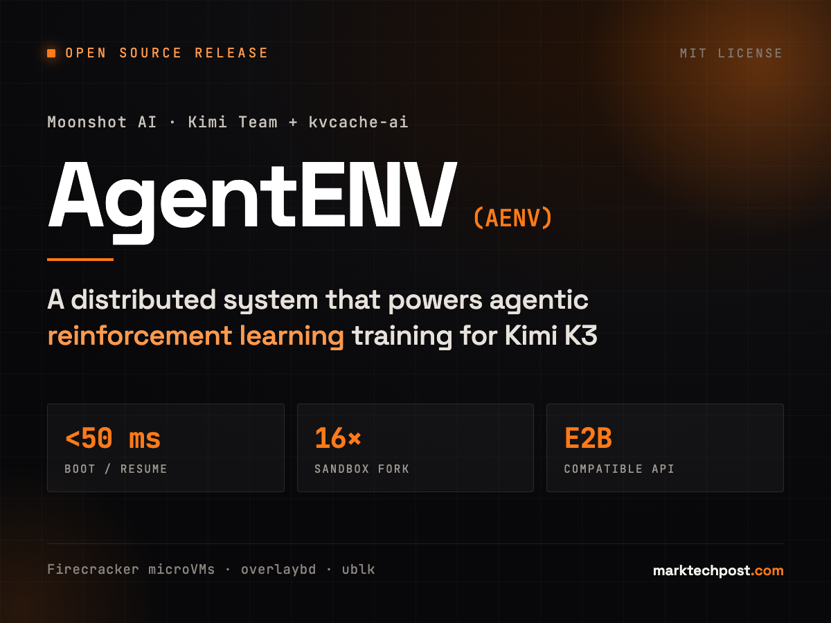 kimi-ai-and-kvcache-ai-open-sources-‘agentenv’:-a-distributed-system-that-powers-agentic-reinforcement-learning-(rl)-training-for-kimi-k3
