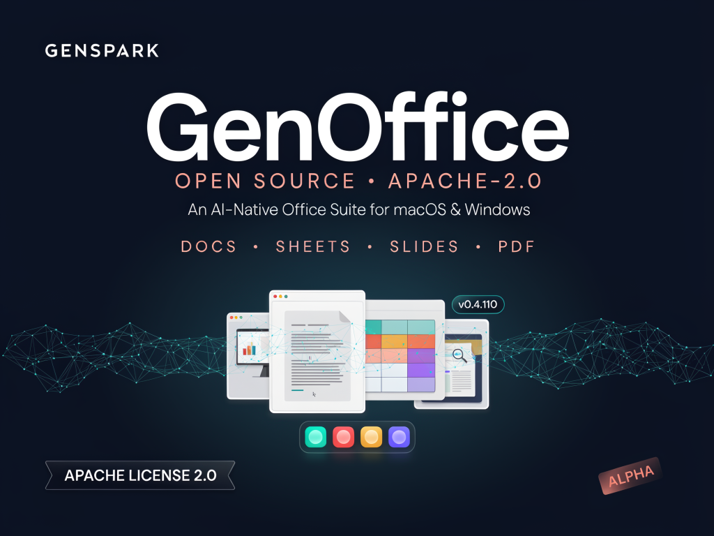 genspark-open-sources-genoffice:-a-free,-ad-free-ai-office-suite-for-macos-and-windows-with-docs,-sheets,-slides,-pdf