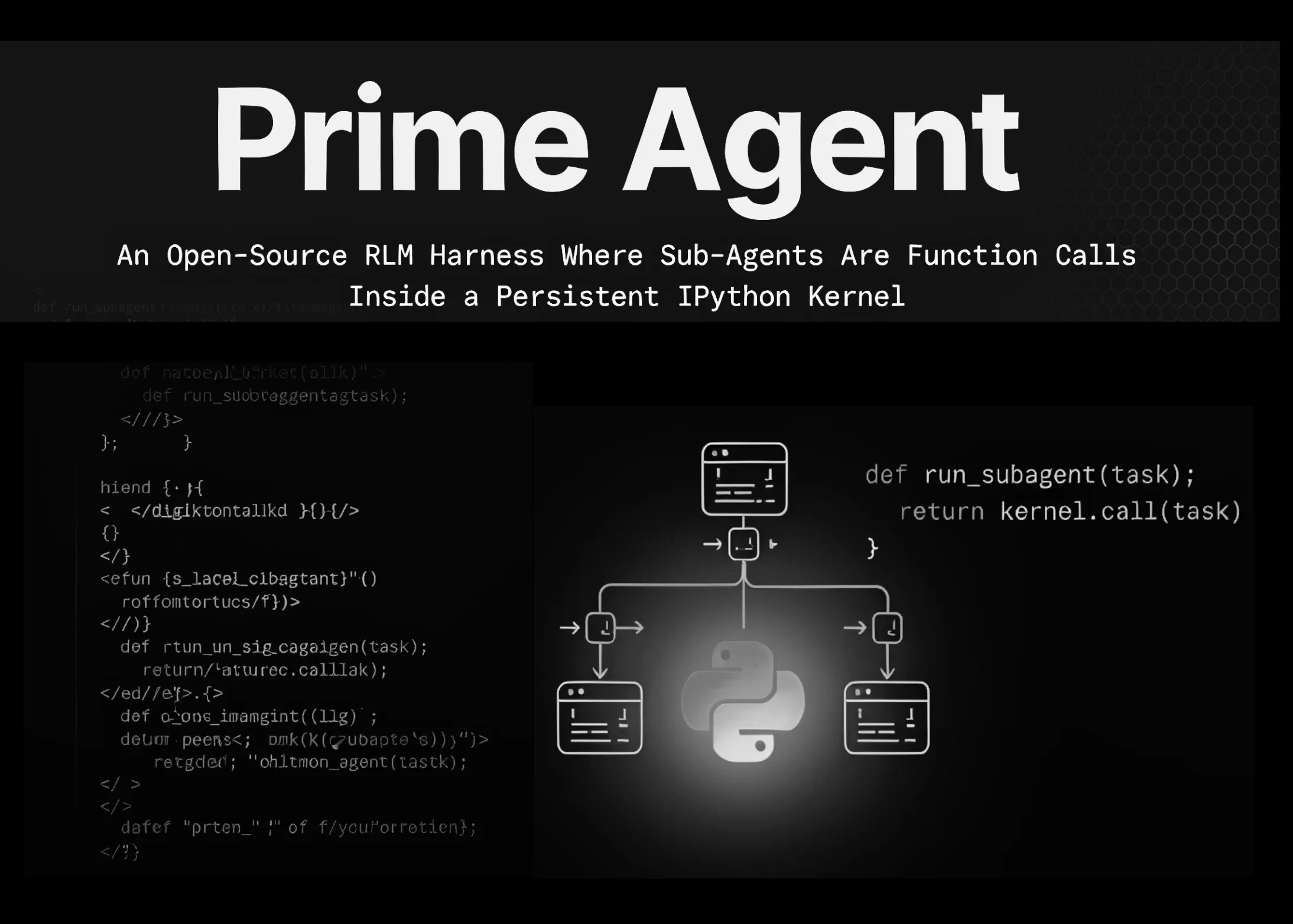 prime-intellect-releases-prime-agent:-an-open-source-rlm-harness-where-sub-agents-are-function-calls-inside-persistent-ipython-kernel