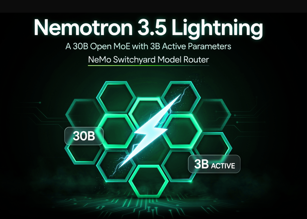 nvidia-ai-releases-nemotron-3.5-lightning:-a-30b-open-moe-with-3b-active-parameters,-and-nemo-switchyard-model-router