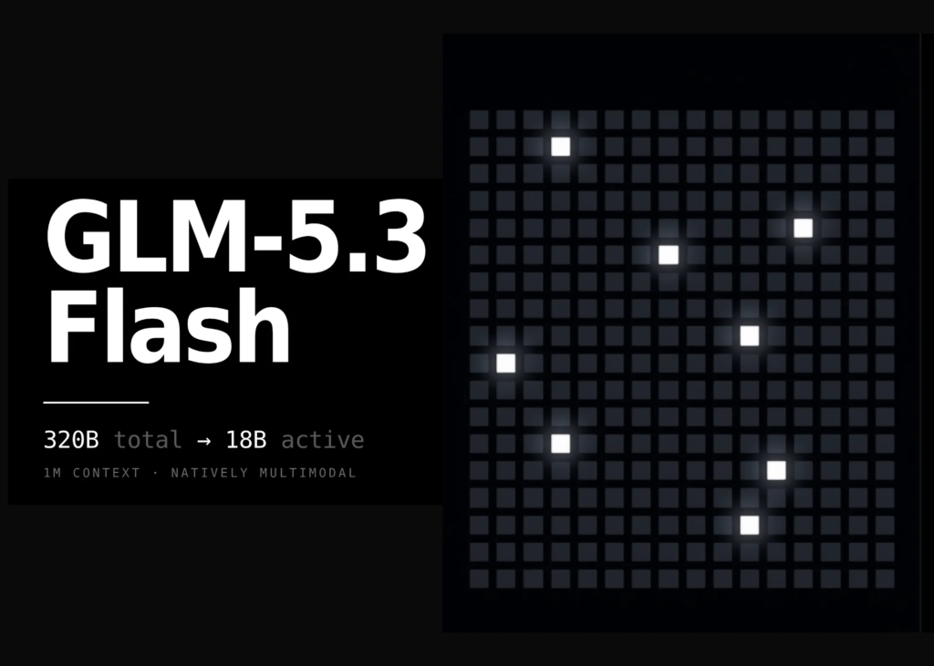 zai-releases-glm-5.3-flash:-a-320b-a18b-natively-multimodal-moe-with-a-1m-token-context