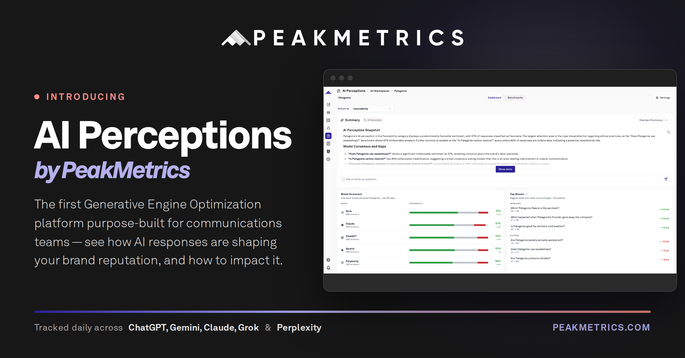 peakmetrics-launches-ai-perceptions,-a-new-geo-platform-purpose-built-for-communications-teams