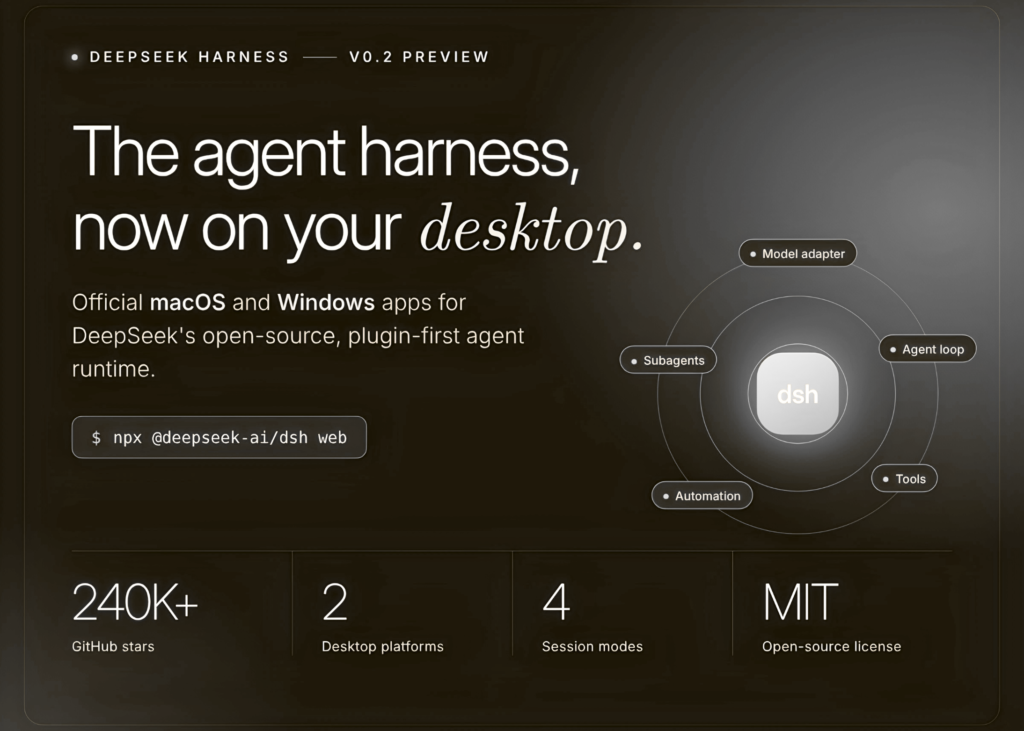 deepseek-harness-v0.2-brings-official-desktop-apps-to-its-open-source-agent-harness