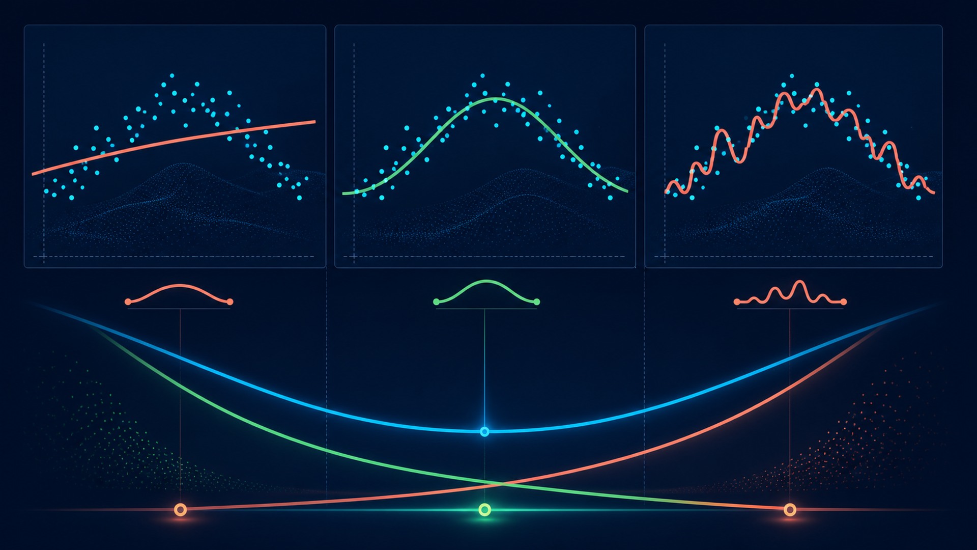 what-is-the-bias–variance-tradeoff?-underfitting-and-overfitting-explained