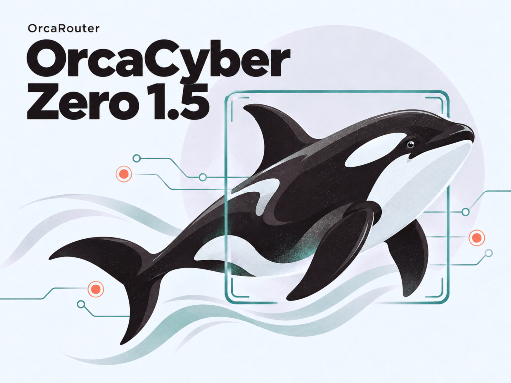 orcarouter-releases-orcacyber-zero-1.5-cybersecurity-model-with-1m-context